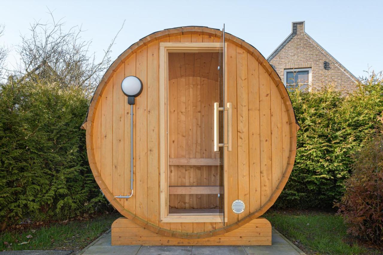 The Frisian Beach House Met Scandinavische Barrel Sauna Villa Tzummarum Екстериор снимка