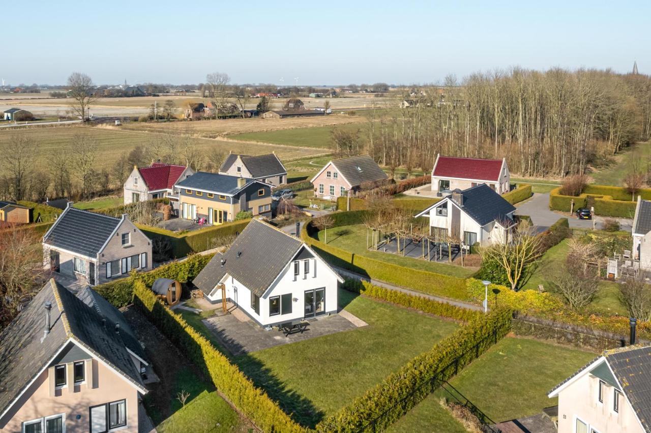 The Frisian Beach House Met Scandinavische Barrel Sauna Villa Tzummarum Екстериор снимка