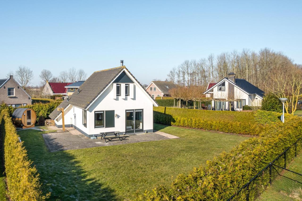 The Frisian Beach House Met Scandinavische Barrel Sauna Villa Tzummarum Екстериор снимка
