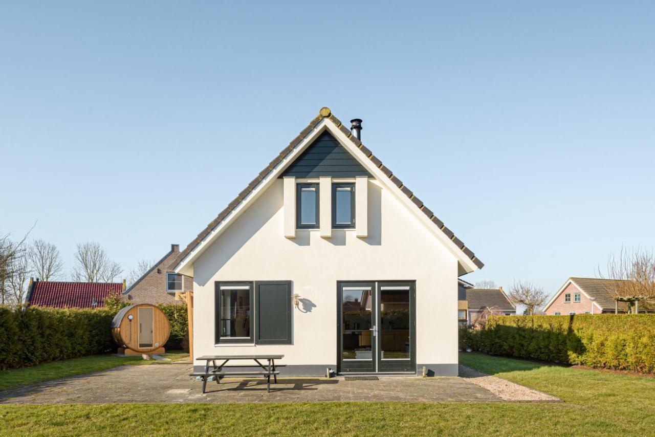 The Frisian Beach House Met Scandinavische Barrel Sauna Villa Tzummarum Екстериор снимка